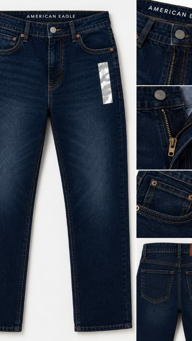 American Eagle Slim Pants deep wash — American Eagle Slim Pants – Stylish Men's Pants | Gentlore
